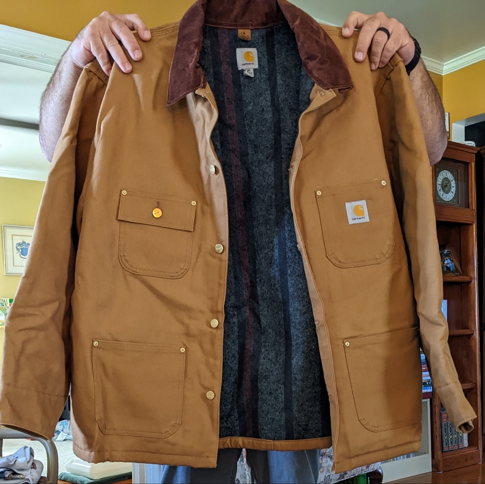 NWOT Carhartt Loose Chore Jacket-  Brown XXL